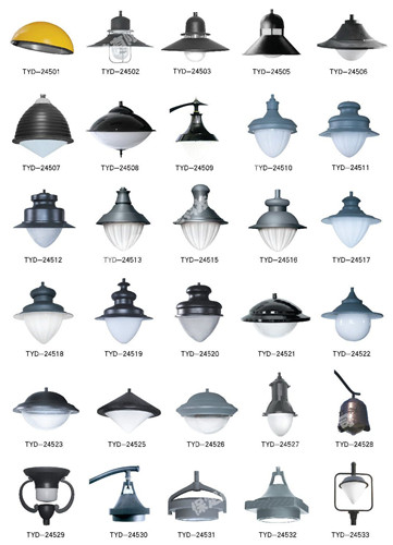 太阳能庭院灯灯头图集1